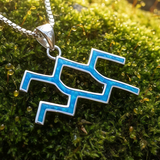 ♒ Aquarius Opal Zodiac Necklace – January 20 to February 18