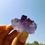 Grande (1.19 lbs.) Purple Flash Labradorite Freeform (Artículo n.º 0077)