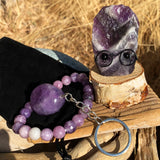 🧙 Celestial Stillness – Dream Amethyst & Lepidolite Set