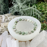 Mala Jade Bracelet With Velvet Pouch