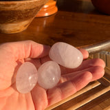 Rose Quartz Tumled Ellipse