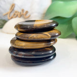 Tigerās Eye Worry Stone - worrystone