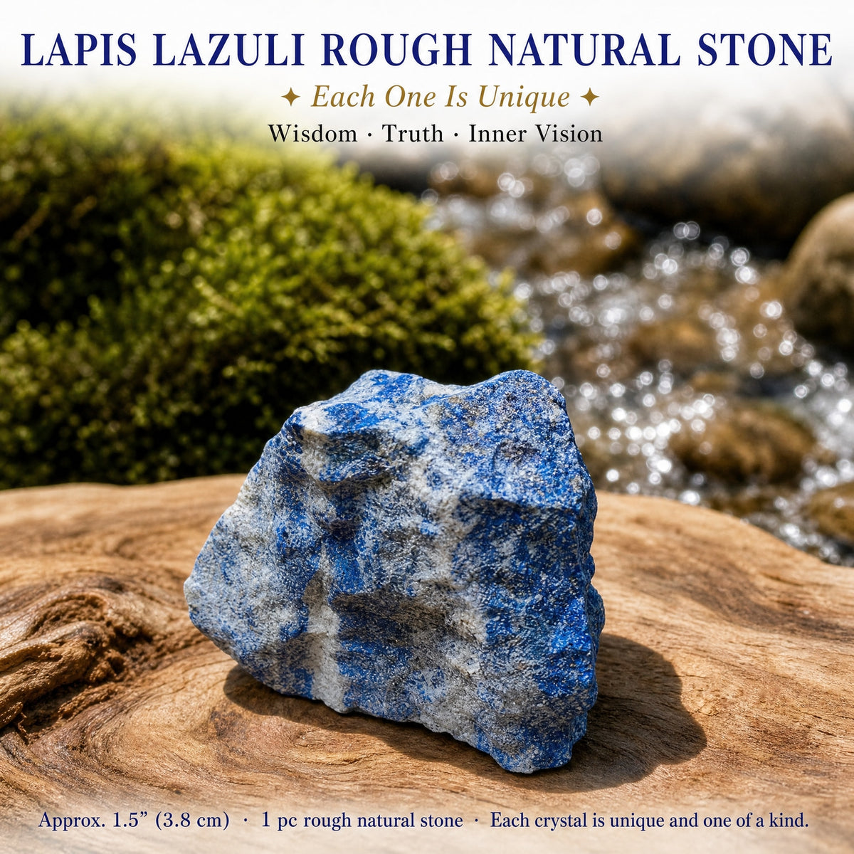 Lapis Lazuli Kaba Doğal Taş