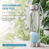 Aquamarijn Gem Pod-waterfles 💧