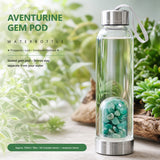 Aventurijn Gem Pod Waterfles 💧