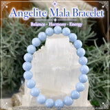 Pulsera Mala Angelita Con Bolsita De Terciopelo