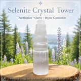 Torre di cristallo di selenite