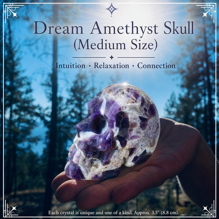 Dream Ametist Kafatası (Orta Boy)