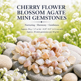 Cherry Flower Blossom Agate Mini Edelstenen (50 Gram / 1.7oz. Lot)