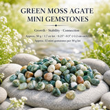 Groen Mos Agaat Mini Edelstenen (50 Gram / 1.7oz. Lot)