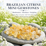 Braziliaanse Citrien Mini Edelstenen (50 Gram / 1.7oz. Lot)