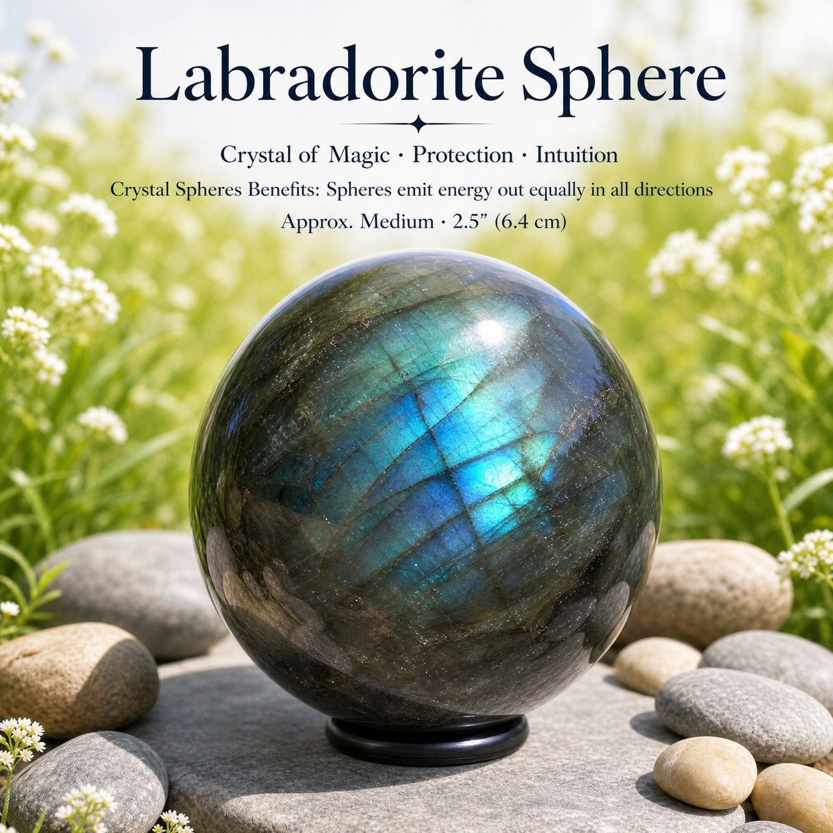 Labradorit Küre (Orta)