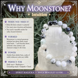 Set di braccialetti Mala di cristallo Intuition Booster da 3 pezzi