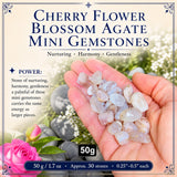Cherry Flower Blossom Agate Mini Edelstenen (50 Gram / 1.7oz. Lot)