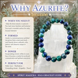 Set di braccialetti Mala di cristallo Intuition Booster da 3 pezzi