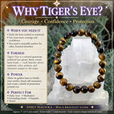 Juego de pulseras de cristal Mala de 3 piezas Ground & Protect