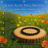 Bracelet Mala et ensemble de cristaux de mise à la terre 🙏