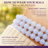 Pulsera Mala Angelita Con Bolsita De Terciopelo