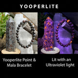 Yooperlite - Ensemble combiné The Stone the Glows + Bracelet Mala 👉 70% de réduction