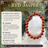 ♑ Capricornio - 22 de diciembre - 19 de enero - Conjunto de pulseras de cristal de astrología del zodíaco