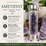 Amethyst Gem Pod-waterfles 💧