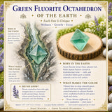 Yeşil Florit Oktahedron