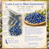 Lapis Lazuli Mini Edelstenen (50 Gram / 1.7oz. Lot)