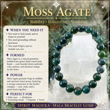 ♍ Virgo - 23 de agosto - 22 de septiembre - Conjunto de pulseras de cristal de astrología del zodíaco
