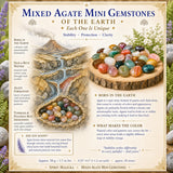 Gemengde Agaat Mini Edelstenen (50 Gram / 1.7oz. Lot)