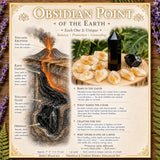 Ensemble d'amélioration de l'énergie d'obsidienne et de citrine