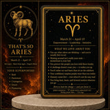 ♈ Aries - 21 de marzo - 19 de abril - Conjunto de pulseras de cristal de astrología del zodíaco