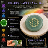 SALE TODAY - 7-Chakra Engraved Crystal Stone Set