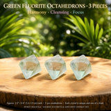 Juego de 3 piezas de cristal Trinity