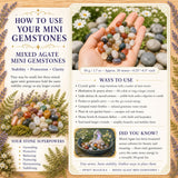 Gemengde Agaat Mini Edelstenen (50 Gram / 1.7oz. Lot)