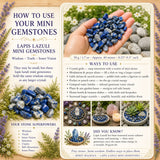 Lapis Lazuli Mini Edelstenen (50 Gram / 1.7oz. Lot)