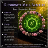 Conjunto de pulseras Mala del chakra del corazón🌈