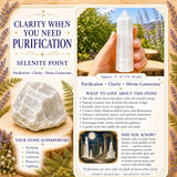 Set per purificazione della selenite da 3 pezzi
