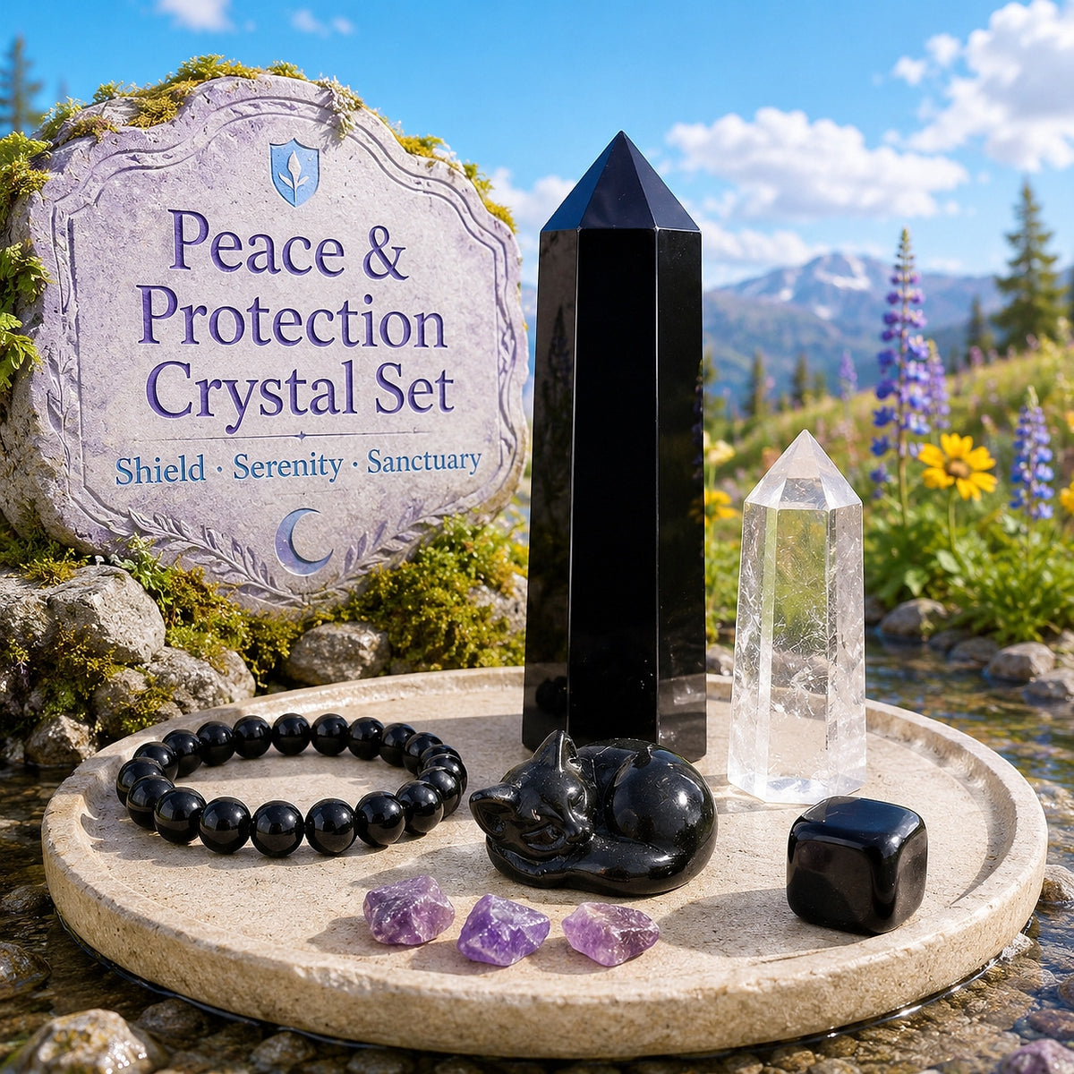 16 Parçalı Dark Energy Koruyucu Taşlar Paket Seti 👉 %40 İndirim