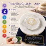 SALE TODAY - 7-Chakra Engraved Crystal Stone Set