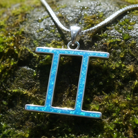 Z ARRON DESIGN Serenity Moonstone kobbertråd vedhæng halskæde