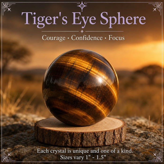 Tiger’s Eye mini sphere