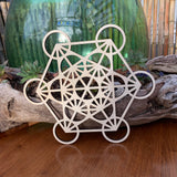 Sacred Geometry Wooden Grids