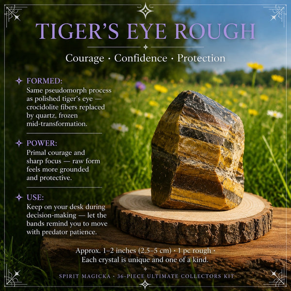 Rough tiger's eye