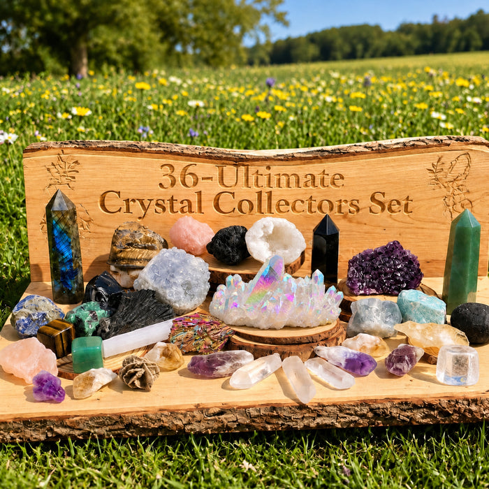 36-stykki Ultimate Crystal Collector Kit🤩