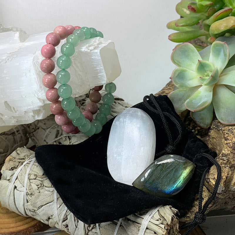 PRIZE WINNER! Heart Chakra Crystal Set - (Just Pay Cost of Shipping)