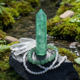 Green Fluorite Stone of Renewal Set
