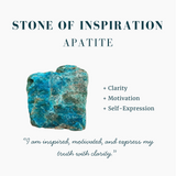 Larimar & Apatite Sacred Serenity Set