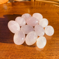 Rose Quartz Tumled Ellipse