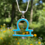 Libra Opal Zodiac Necklace – September 23 to October 22