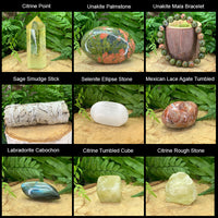 Joyful Citrin + Allies Crystal Box Bundle